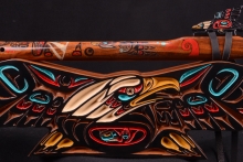 Ironwood (desert) Native American Flute, Minor, Mid G-4, #G43I